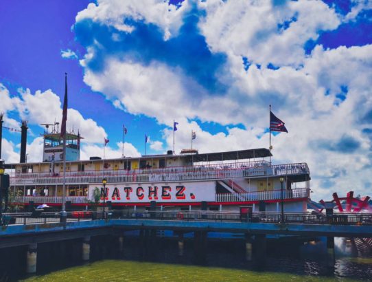 Echtes Missisippi Feeling an Board der Natchez