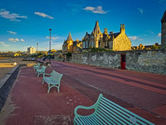 Strandpromenade in Edinburgh